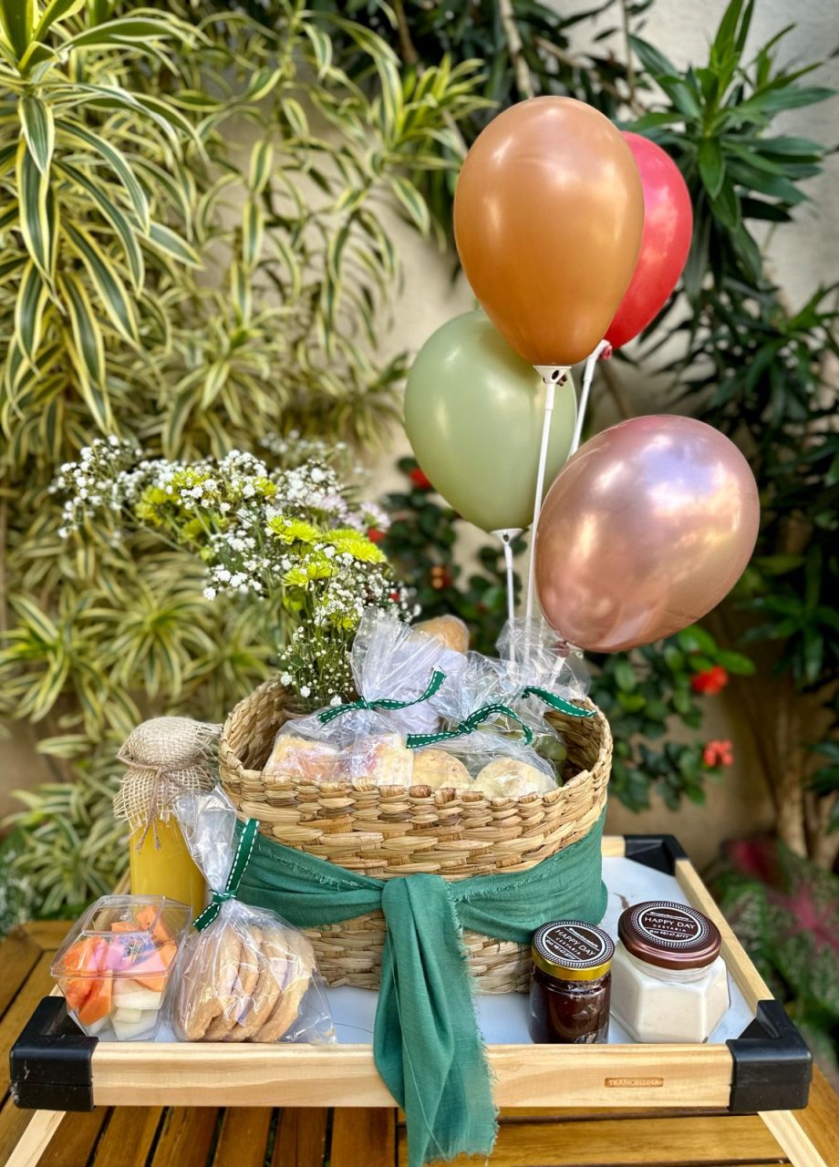 Cesta de aniversário para homem